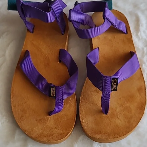 Women's Teva Ankle Sandals, Suede! Size 10 - Picture 1 of 11